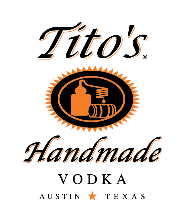 The logo of Titos Handmade Vodka